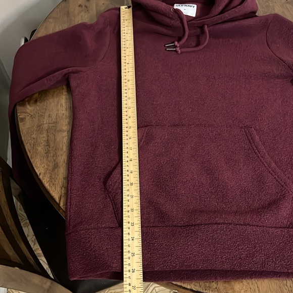 Old Navy Mens Size Medium Red Pullover Hoodie - Picture 6 of 6